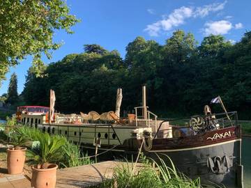 Bateau pour 2 personnes, avec vue et terrasse en Nouvelle-Aquitaine