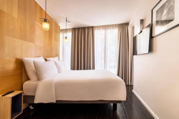 Hôtel pour 3 personnes, avec vue