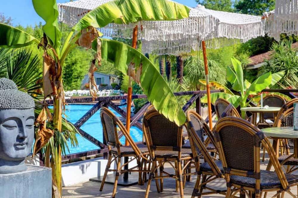 Cottage Parks Le Sen Yan Village Tropical - 3bed mobile home sleeps 6 in Mézos, Côte d’Argent