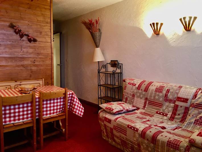 Gîte pour 4 personnes, avec balcon dans Aime 2000