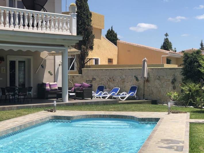 Chambre d’hôte pour 2 personnes, avec Jacuzzi ainsi que Terrasse et Piscine à Mijas