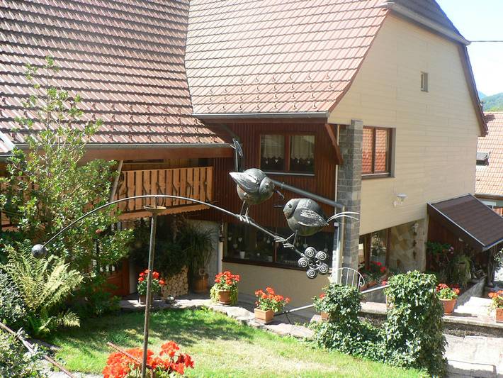 Gîte pour 3 personnes, avec jardin et terrasse à Ranspach