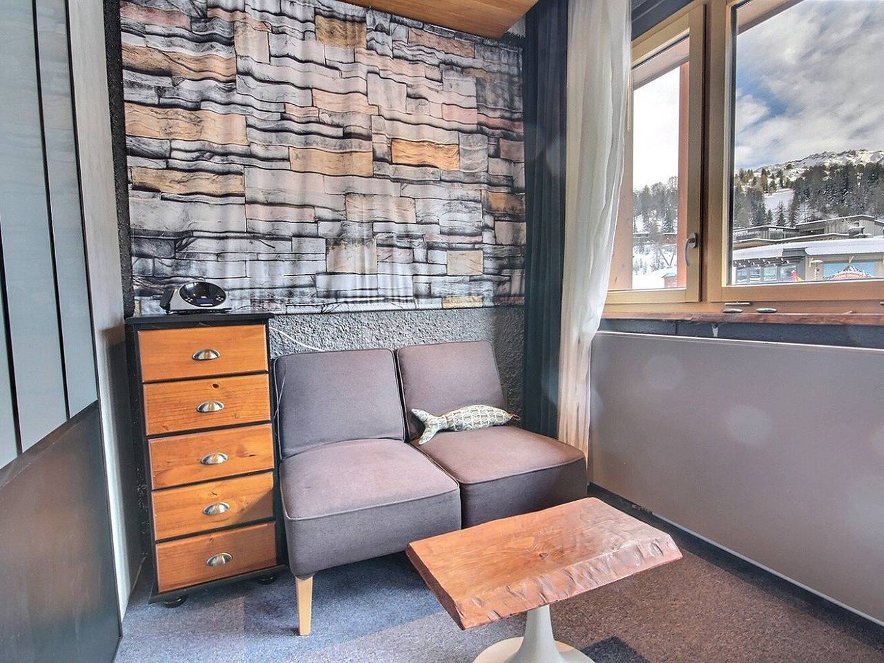 Apartamento entero, Amplio apartamento 3 hab, 5 pers, balcón, wifi, en Plagne Centre in Plagne Centre, La Plagne-Tarentaise
