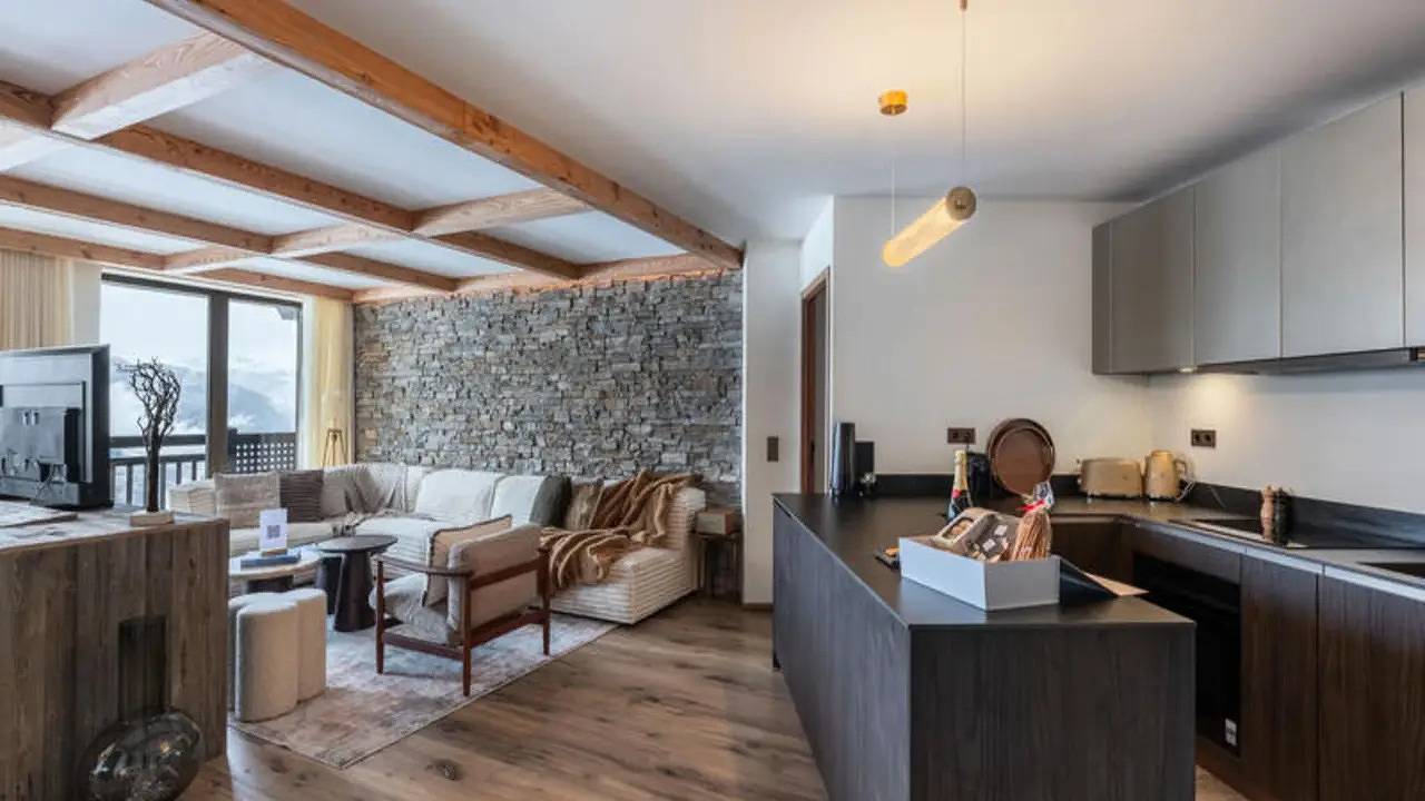 Appartement de vacances entier, Ferienwohnung für 8 Personen (126 m²) in St Bon Tarentaise in Courchevel 1850, Saint-Bon-Tarentaise
