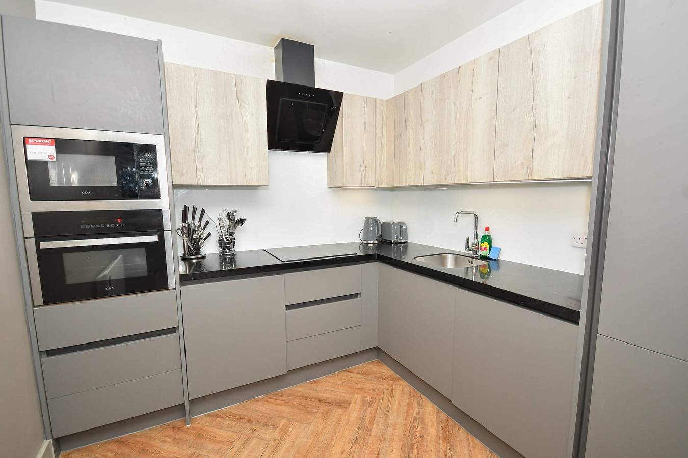 Entire apartment, Modern 3Bed Flat in Central Manchester w Security in Greater Manchester