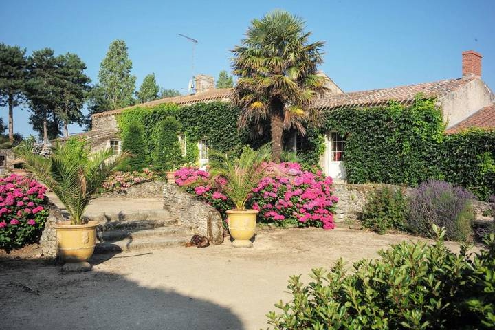 Location de vacances pour 6 personnes, avec jardin et vue à Landevieille - 2