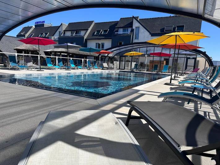 Hôtel pour 4 personnes, avec piscine ainsi que jardin et vue, animaux acceptés