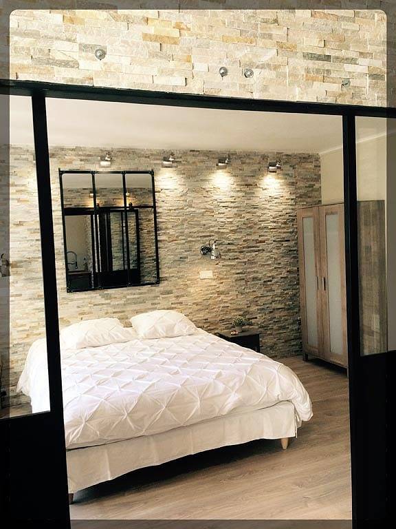 Chambre d’hôte pour 2 personnes, avec balcon