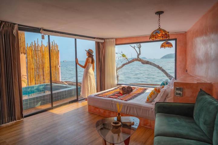 Hôtel pour 2 personnes, avec vue et terrasse dans Ko Larn