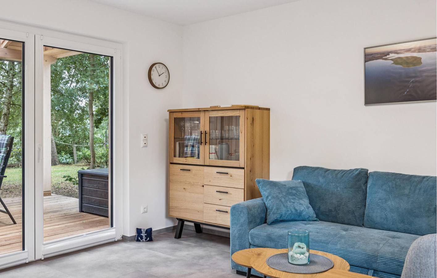 Appartement am Strand mit WiFi, Parkplatz, Terrasse und TV in Vipperow, Müritz