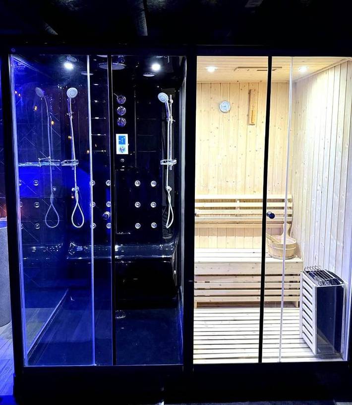 Villa pour 2 personnes, avec terrasse ainsi que sauna et jacuzzi, animaux acceptés en Auvergne - 3