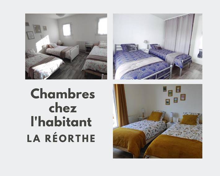 Cottage pour 2 personnes, avec vue et jardin à La Réorthe