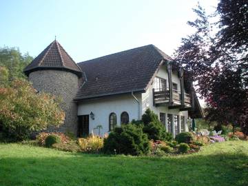 Maison d’hôte pour 3 personnes, avec vue et jardin à Laubach (Hesse)