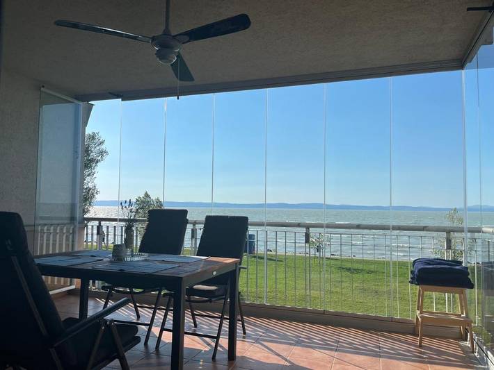 Ferienwohnung für 5 Personen, mit Garten und Seeblick sowie Ausblick in Siofok - 3