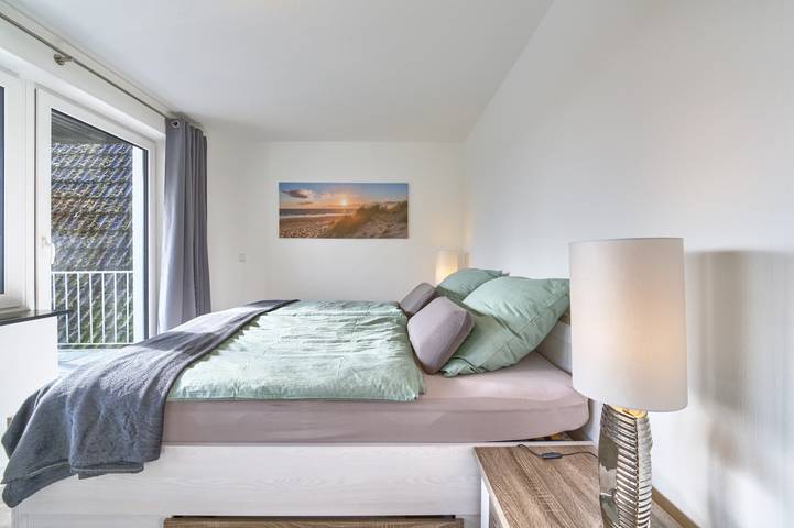 Ferienhaus für 4 Personen, mit Balkon und Terrasse sowie Garten und Ausblick in Friedrichstadt - 3
