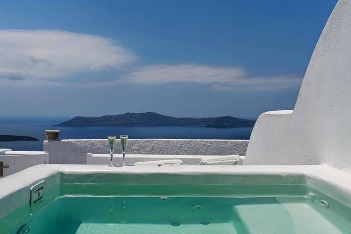 Maison d’hôte pour 2 personnes, avec vue et terrasse à Thera - 3