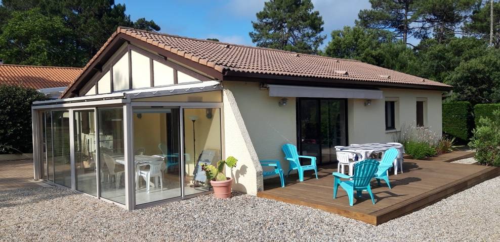 Villa voor 8 personen, met terras in Lacanau Ocean