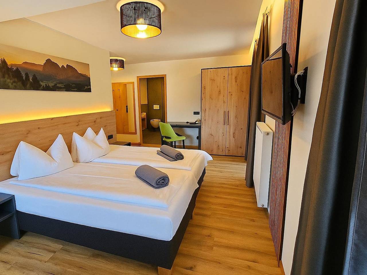 Hotel Krone - Doppelzimmer Komfort in Morter, Latsch