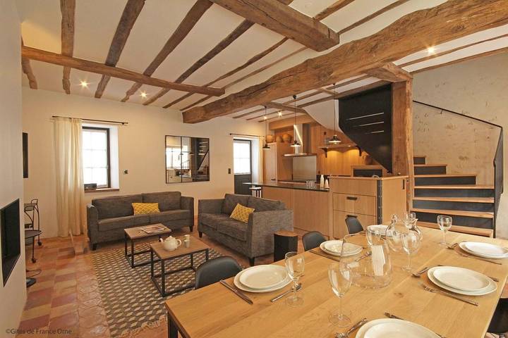 Hôtel pour 9 personnes, avec vue et jardin, animaux acceptés à Ceton - 3