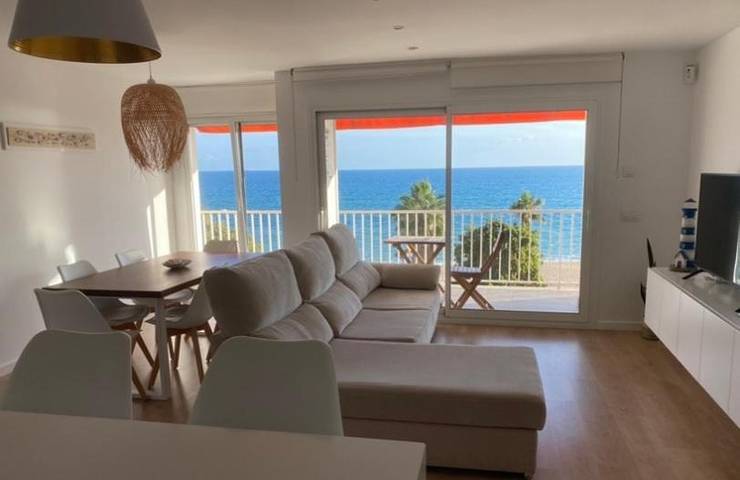 Ferienwohnung für 6 Personen, mit Balkon und Terrasse sowie Ausblick