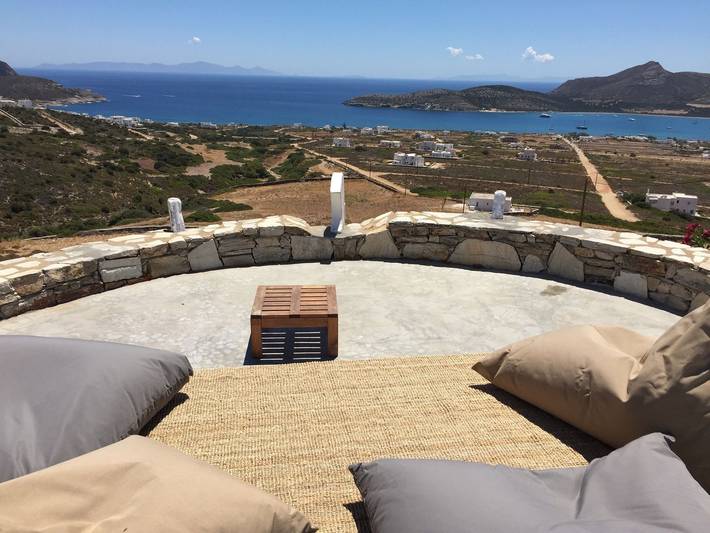 Villa pour 4 personnes, avec Vue sur l’océan et Terrasse ainsi que Jardin et Piscine dans Antiparos - 4
