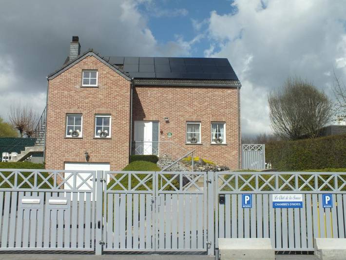 Gîte pour 3 personnes, avec terrasse à Hannut