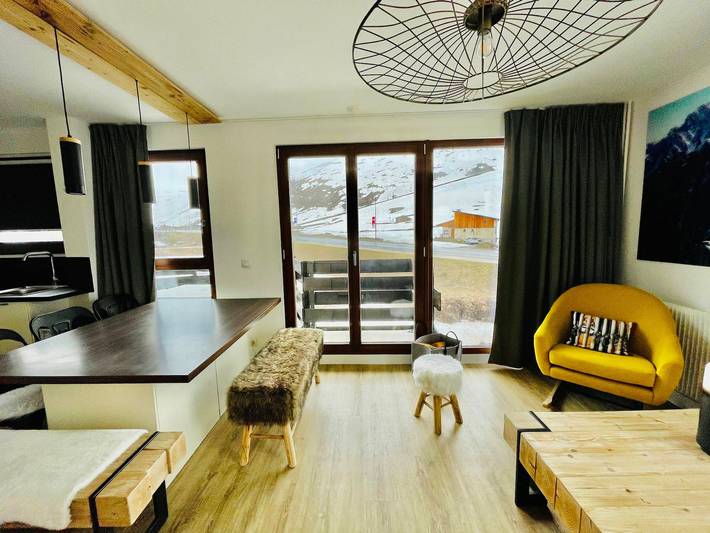 Chalet voor 5 personen, met terras in Tignes