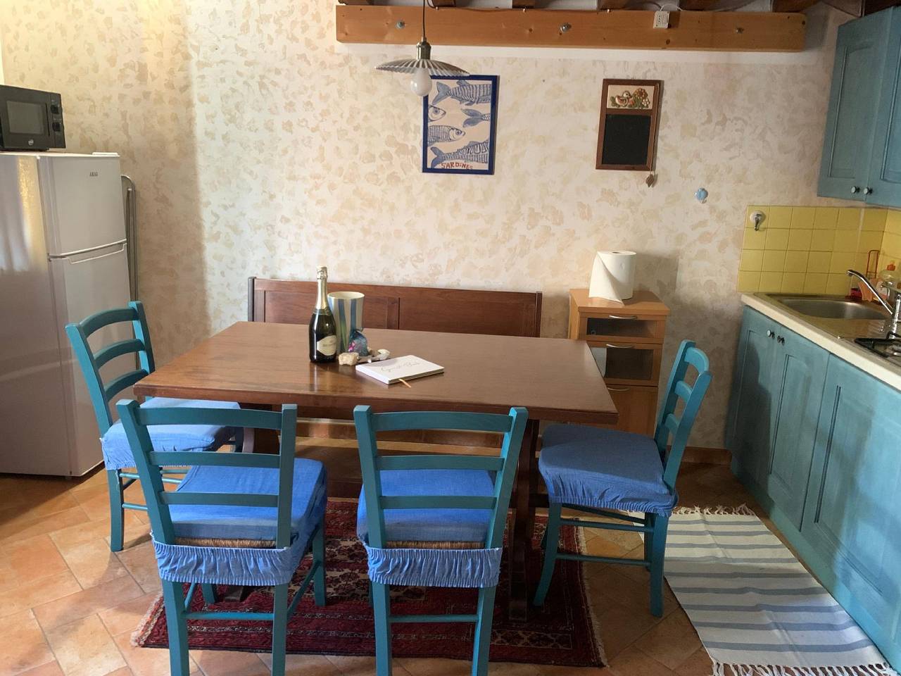 Ganze Ferienwohnung, Wohnung 'The Blue Octopus' mit Blick aufs Wasser in Rio nell'Elba, Elba