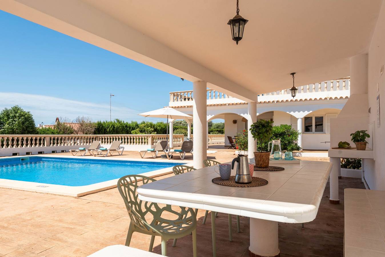 Villa für 8 Personen mit Pool in Punta Prima, Sant Lluís