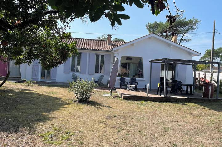 Ferienhaus für 7 Personen, mit Terrasse und Garten in Vendays-Montalivet