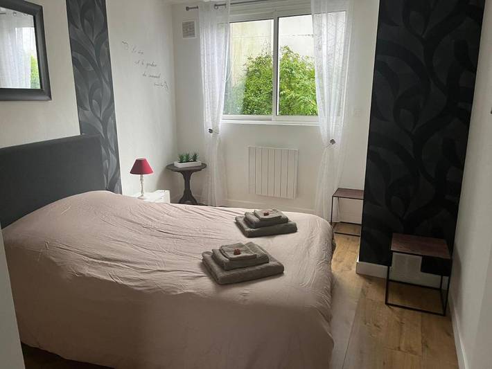 Location de vacances pour 2 personnes, avec terrasse et jardin à Saint-Malo-de-Guersac