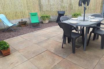 Location de vacances pour 4 personnes, avec terrasse à Saint-Quay-Portrieux