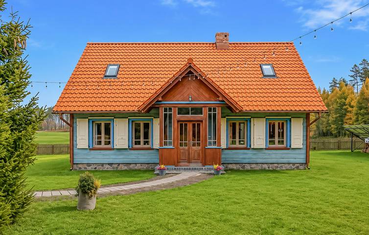 Ferienhaus für 6 Personen mit Ausblick in Tucheler Heide