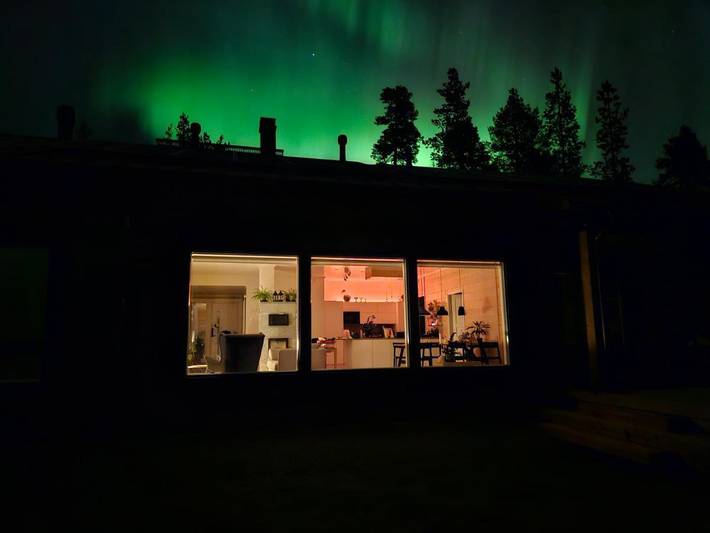 Villa pour 6 personnes, avec sauna et vue ainsi que vue sur le lac et jardin - 1