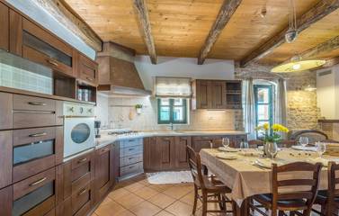 Ferienhaus Mit Meerblick für 10 Personen in Selina, Zentralistrien, Bild 4
