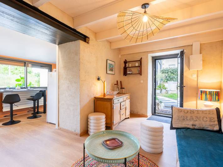 Maison de vacances pour 3 personnes, avec jardin et terrasse - 1