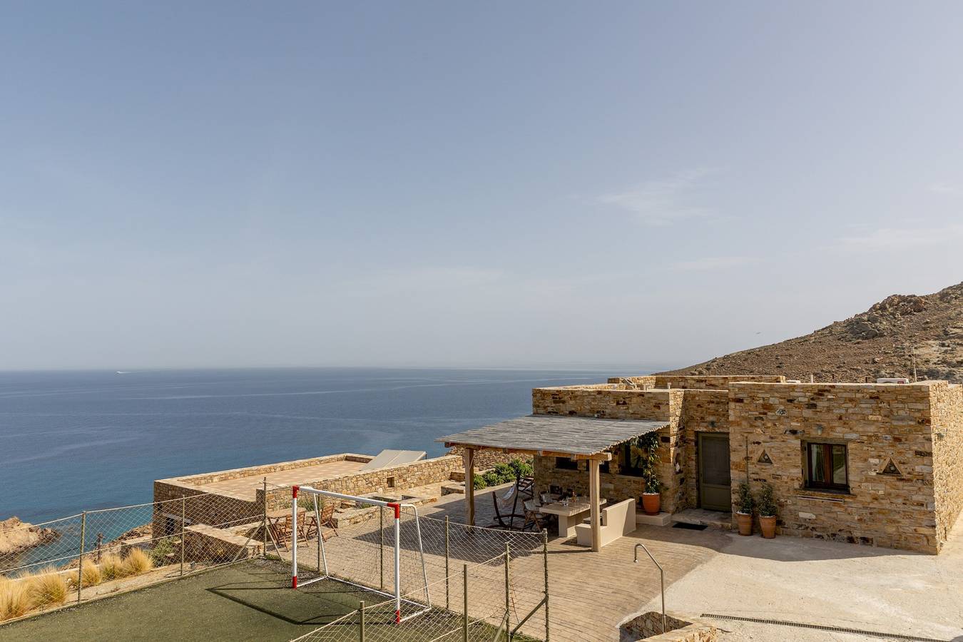 Ferienhaus für 5 Personen mit Ausblick in Kykladen
