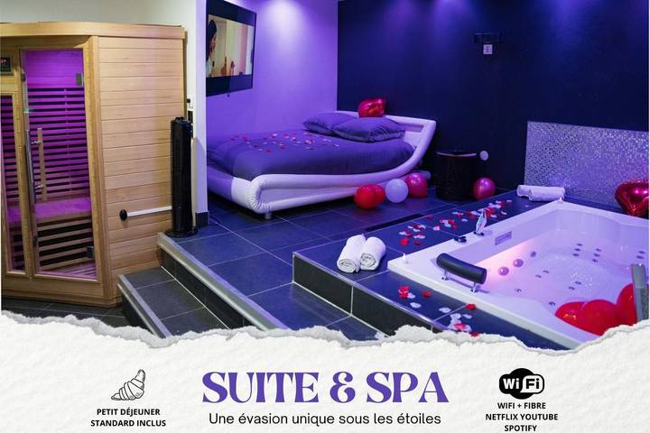 Appartement de vacances pour 2 personnes, avec Jacuzzi et Sauna