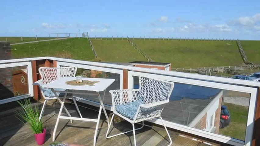 Ferienwohnung für 6 Personen, mit Balkon in Nordstrand