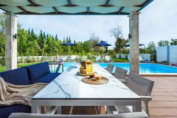 Villa für 10 Personen, mit Garten in Chalkidiki
