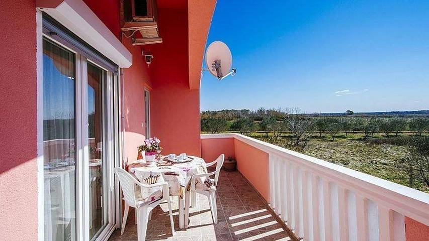 Ferienwohnung für 4 Personen, mit Garten, mit Haustier in Vrsi