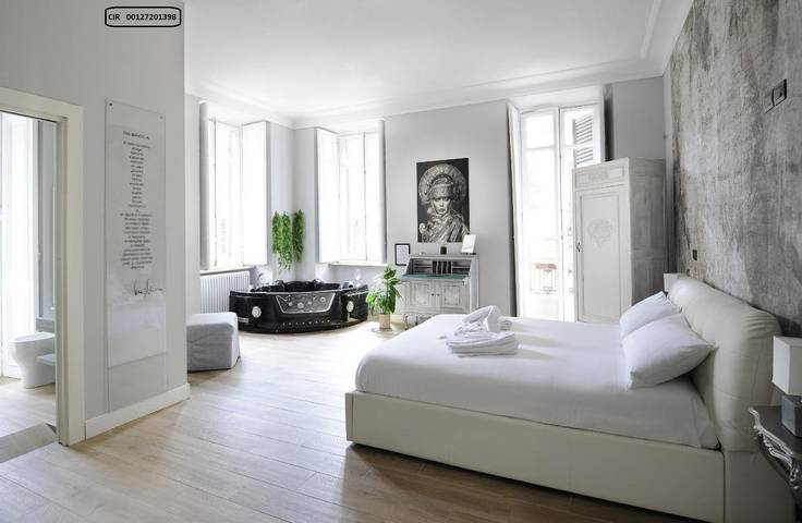 BnB für 3 Personen, mit Whirlpool und Ausblick in Turin