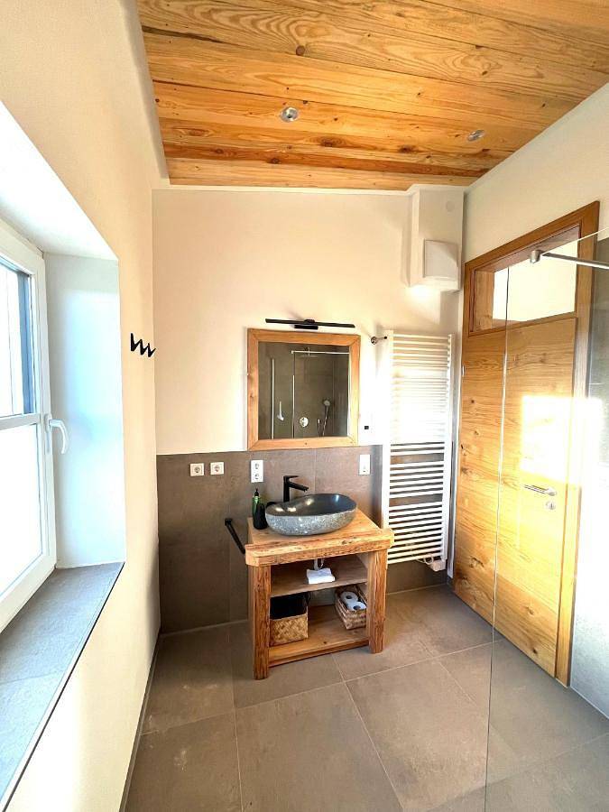 Ferienwohnung für 4 Personen, mit Balkon und Terrasse sowie Garten und Ausblick im Steigerwald - 3