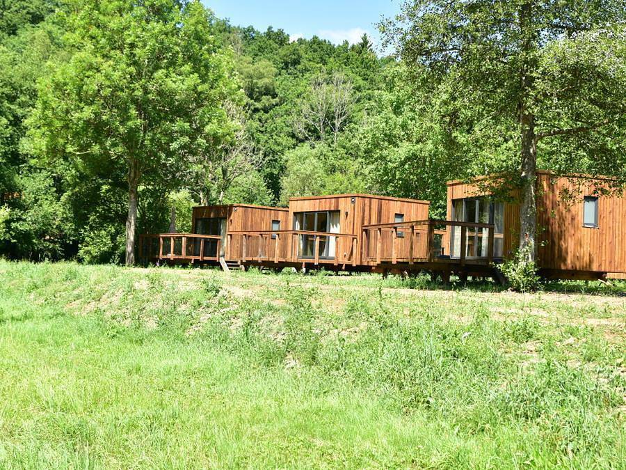Camping Le Hameau de l'Ourthe - Lodge 2 personnes - Cocon de l'Ourthe in Houffalize, Région de Bastogne
