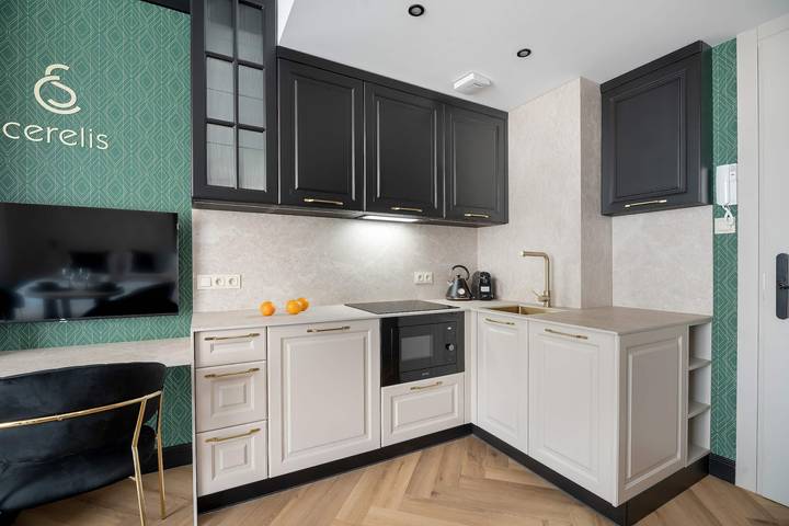 Ganze Ferienwohnung, Elegant Studio with a Balcony | Near the Spa Park in Ciechocinek, Kujawien-Pommern