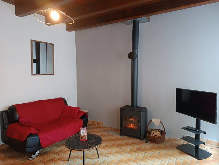Gîte pour 4 personnes, avec jardin, animaux acceptés