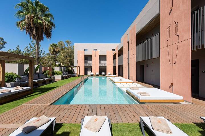 Hôtel pour 2 personnes, avec vue ainsi que jardin et piscine