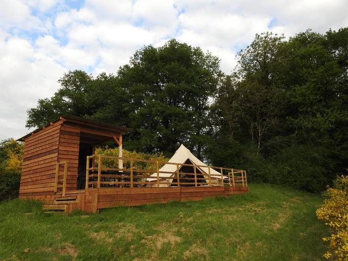 Gîte pour 4 personnes, avec jacuzzi et balcon à Savignac-Lédrier - 2