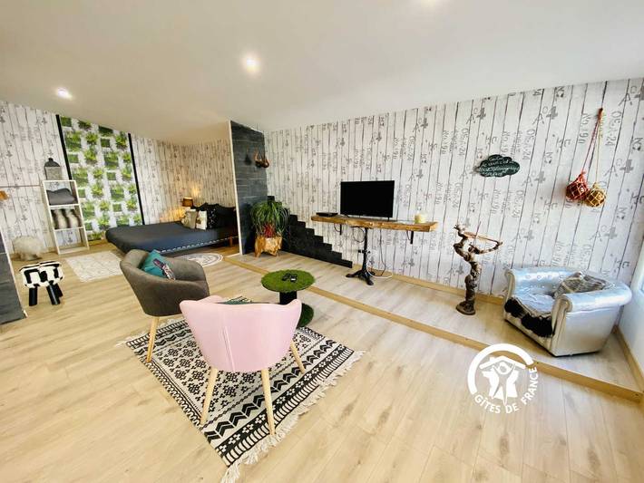 Gîte pour 2 personnes, avec terrasse ainsi que sauna et jacuzzi, animaux acceptés à Peyriac-de-Mer - 3