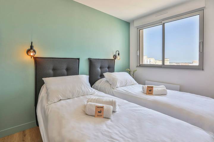 Gîte pour 6 personnes, avec balcon dans Casino Des Atlantes Les Sables - 4